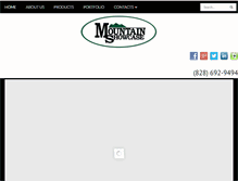 Tablet Screenshot of mountainshowcase.com